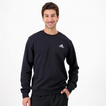 Adidas Essentials Fleece Sweatshirt - Black - Men's Size M