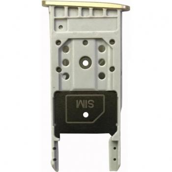 Bandeja de Reemplazo para Tarjeta SIM Única Dorada para Moto G5 Plus XT1684 XT1685 XT1687
