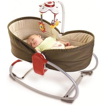 Tiny Love T00010 - Cuna balancín convertible con móvil para bebé