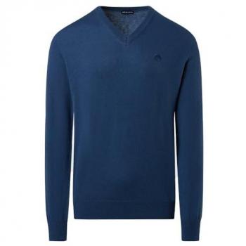 Jersey Micro-Stripe azul para hombre North Sails 699774, Casual, Poliamida, North Sails outlet 2024