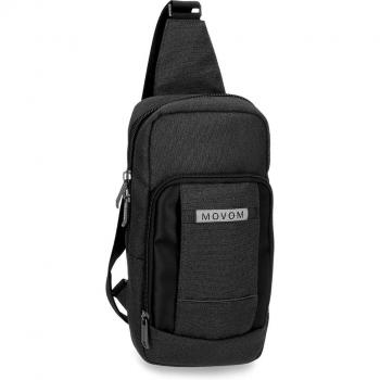 Bandolera Cruzada Movom Trimmed negro