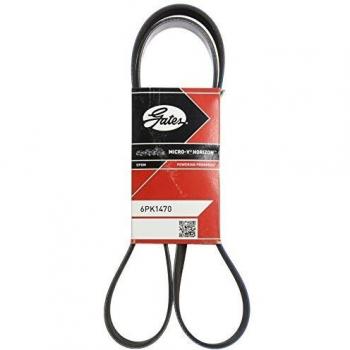 Correa trapecial poli V GATES 6PK1470, tipo de producto: correa V ribeteada, longitud: 1470 mm, número de ranuras: 6