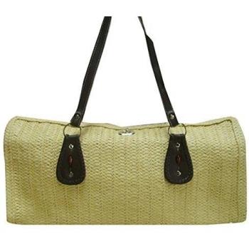 Mujeres Nuevos De Paja De La Moda De La Armadura Del Bolso De Los Bolsos De Hombro Bolsas De Compras Barril