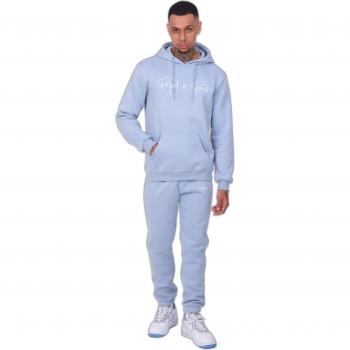 Project X Paris Signature Logo Embroidered Jogging Suit - Sky Blue, Size L