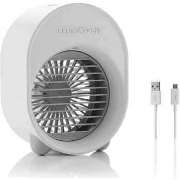 Mini Climatizador Koolizer InnovaGoods con LED 4,5W blanco