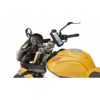 Soporte movil moto cargador sujeción de extrema dureza sistema anti-caídas soporte movil en moto con cargador soporte moto movil cargador soporte movil para moto soporte moto para movil negro