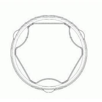 LÖBRO Juego de fuelles para árbol de transmisión CV-joint boot 305888