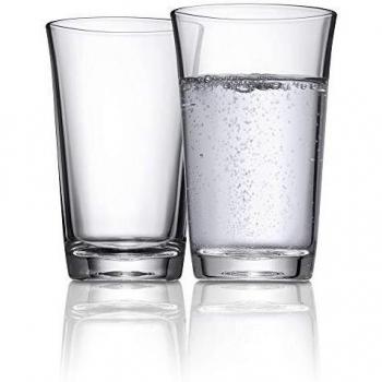 WMF - Juego de 2 vasos altos de cristal para agua 0,25l - 12,4cm, colección Basic