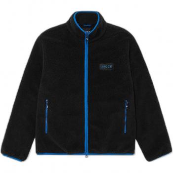 Nicce Ferndale Borg Puffer Jacket - Men's XL Black Down Coat