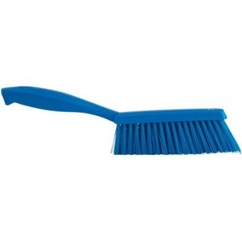 Cepillo de mano Vikan mediano 330mm azul con cerdas para uso alimentario