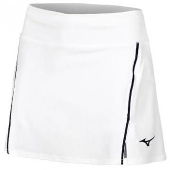 Mizuno Falda Pantalón Hex Rect Mujeres - Blanco, Azul Oscuro