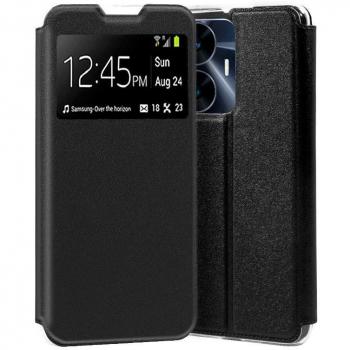 Funda Flip Cover Liso Negro para Realme C55