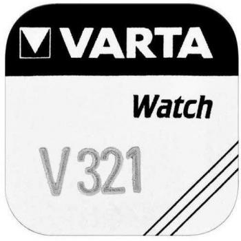 Batería de botón Varta V321/SR65 de óxido de plata para reloj - paquete de 1