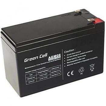 Green Cell Batería AGM 12V 9Ah VRLA Sealed Lead Acid Recargable Sin Mantenimiento para UPS SAI Echosondas Impresoras Fiscales