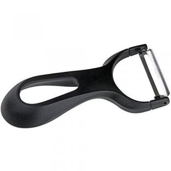Pelador Ergonomico de Acero Inoxidable Fackelmann 13,5 cm con Mango Ligero y Funcionalidad Mejorada