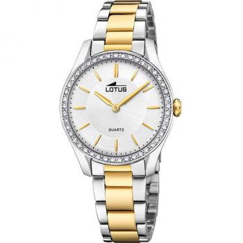 Reloj Lotus Bliss 18797/1 para Mujer, Esfera Plateada, Acero Multicolor