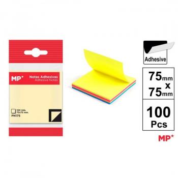 Notas Adhesivas Neon 75x75mm 100 Hojas