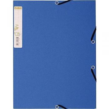 Exacompta 56982E - Carpeta con goma, A4, color azul