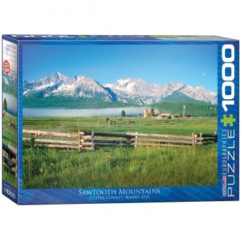 Sawtooth Mountains 1000-Piece Puzzle
