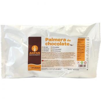 Palmera de Chocolate Sin Gluten/Lactosa/Huevo/Soya/Frutos Secos Adpan 75g