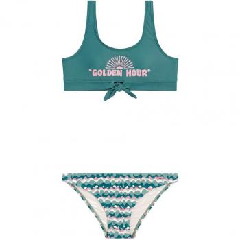 Bikini de niña Prtnaom Jr Protest - Protest, diseño moderno, ajuste cómodo, material resistente al cloro, protección UV, estampado colorido