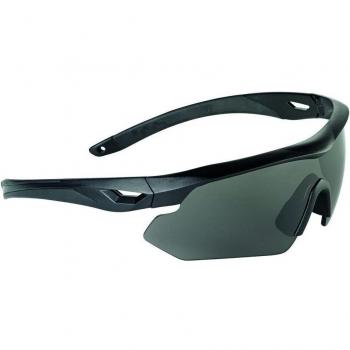 Gafas de protección Swiss Eye Nighthawk negra/smoke