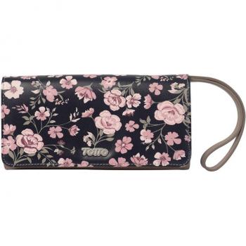 TOTTO - Billetera de Mujer Tarata-T84 - Color Marrón