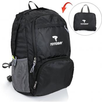 TOTOBAY 33L Mochila Plegable Ultra Ligera Portatil Impermeable Anti-desgarro y Anti-punción para Viajes Trekking Camping Senderismo Ciclismo Deportes Exterior
