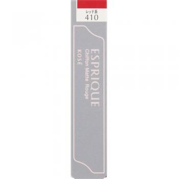 Kose Esprique Chiffon Matte Rouge Lipstick RD410 Red - 6g