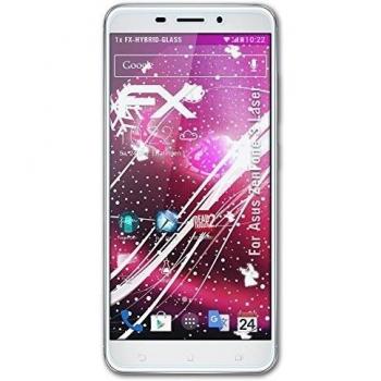 atFoliX Lámina Protectora de Cristal Asus ZenFone 3 Laser Película Vidrio - FX-Hybrid-Glass