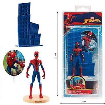 Dekora - Decoracion para Tartas con la Figura de Spiderman de PVC