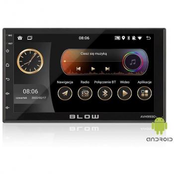 Radio CD para Coches Blow AVH-9930 2DIN 7 GPS Android 11 Negro Multicolor