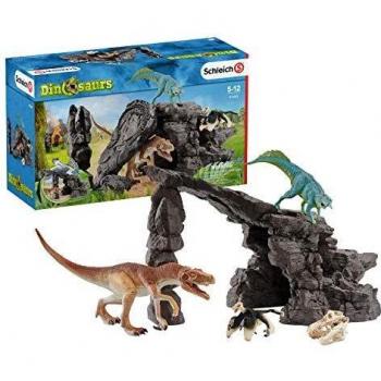 Set de Dinosaurios Schleich 41461 con Cueva