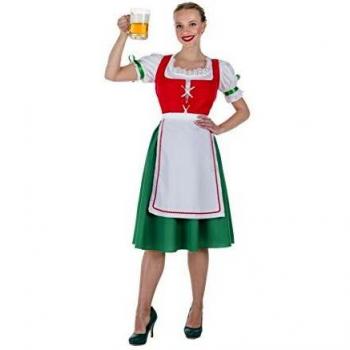 Banyant Toys Disfraz Oktoberfest Rojo Mujer: S