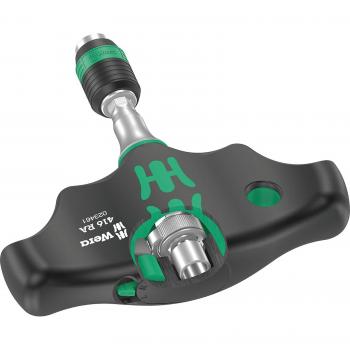 Wera 05023461001 T-Handle Bitholding Screwdriver with Ratchet Function - Rapidaptor Quick-Release Chuck