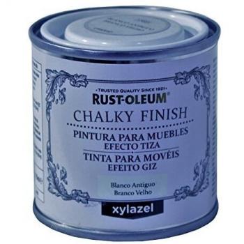 Rust-Oleum Bruguer Chalky Finish pintura para muebles Blanco Antiguo 125ml