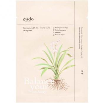 Ondo Beauty 36.5 Adenosine & Zhi Mu Lifting Mask - Anti-Aging Firming Facial Mask