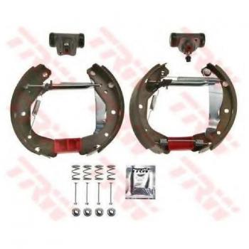Kit de frenos traseros pre-montado TRW GSK2603 para Chevrolet Matiz y Daewoo Matiz I 3/5 puertas, incluye zapatas de freno y accesorios