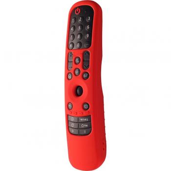 Funda Protectora de Silicona Colorida y Duradera a Prueba de Golpes para Control Remoto de TV Inteligente LG MR21GA, MR21GC, MR21N