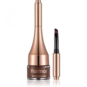 Flormar Brow Pomade Eyebrow Pomade with Brush Shade 02 Light Brown 2.2 g