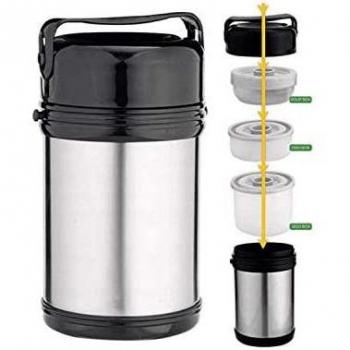 Termo Feel Maestro MR-1635 - Negro, Acero Inoxidable, 1,2 L