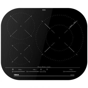 Teka IKC 63320 MSP Vitrocerámica de Inducción, 3 Zonas de Cocción, Zona Paellera XL, Ancho 60 cm, Color Negro