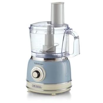 Robot de Cocina Vintage Ariete 1781, 1000W, Capacidad 2.1L, Celeste