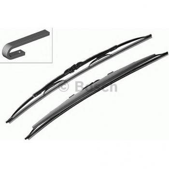 Bosch Limpiaparabrisas Twin 607S, Longitud 600+475mm, Delantero, 2 Piezas, Ref: 3 397 118 306, Compatible con OPEL Vectra,