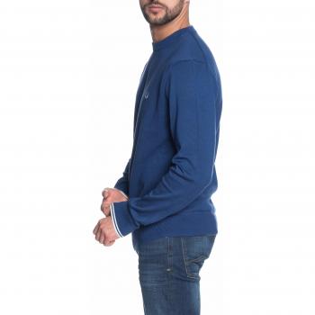 Fred Perry Maglia Pullover uomo BLU oltremare