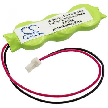 Batería Ni-MH 3.6V 0.02Ah para Intermec 6400 CMOS/backup CN2 CN2B