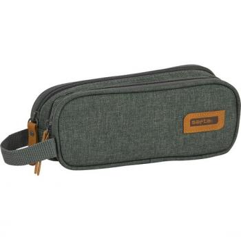 Portatodo Escolar Doble Carbon - Safta