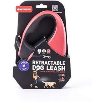 Correa para perros Martin Sellier 2 Soft M - Collar y correa combinados, suave y resistente
