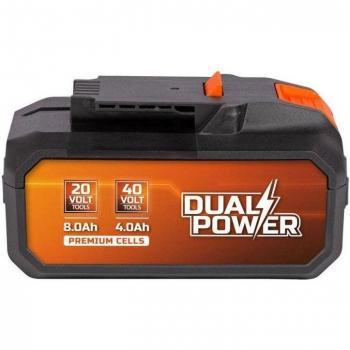 Powerplus Dual Power POWDP9040 Batería de Litio-Ion Recargable 2x20V (40V) 4.0Ah/8.0Ah