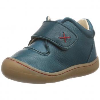 Pololo Primero Caribbean 7-50-737 - Zapatos para bebé de Cuero, Color Verde, Talla 22